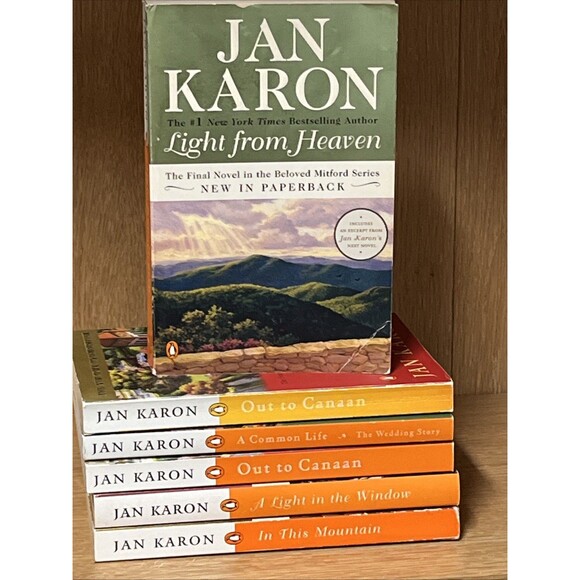 Jan Karon Book Lot 5 : Out of Canaan And A Common Life - Picture 2 of 15